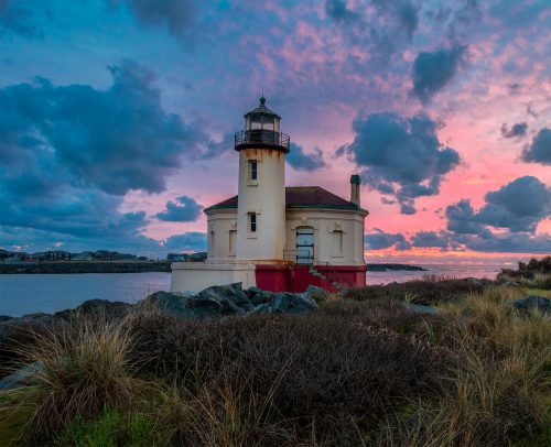Coquille Lighthouse Bandon by Manuela Durson 7