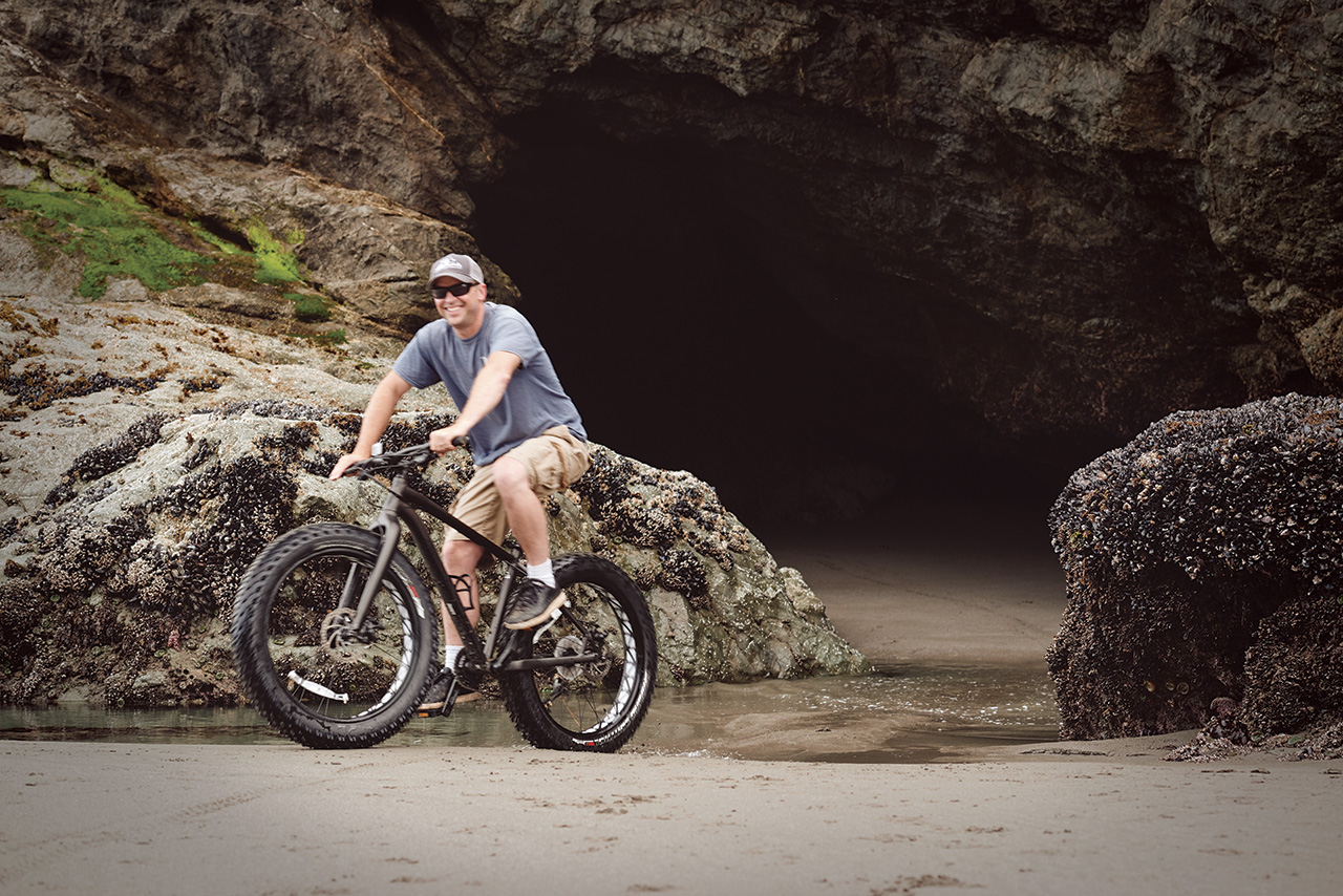 Fat Tire Biking Southern Oregon Coast by Justin Myers