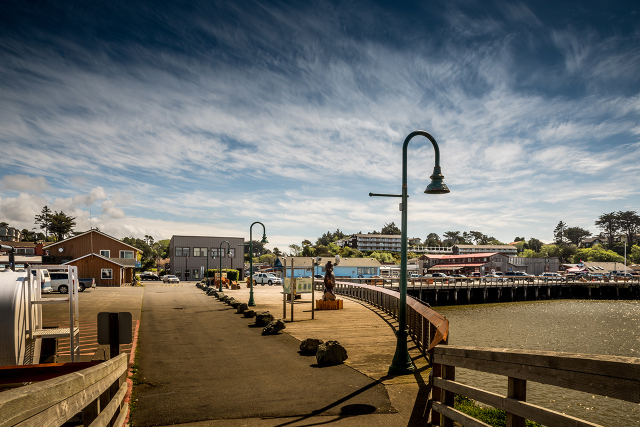 Old Town in Bandon, Oregon