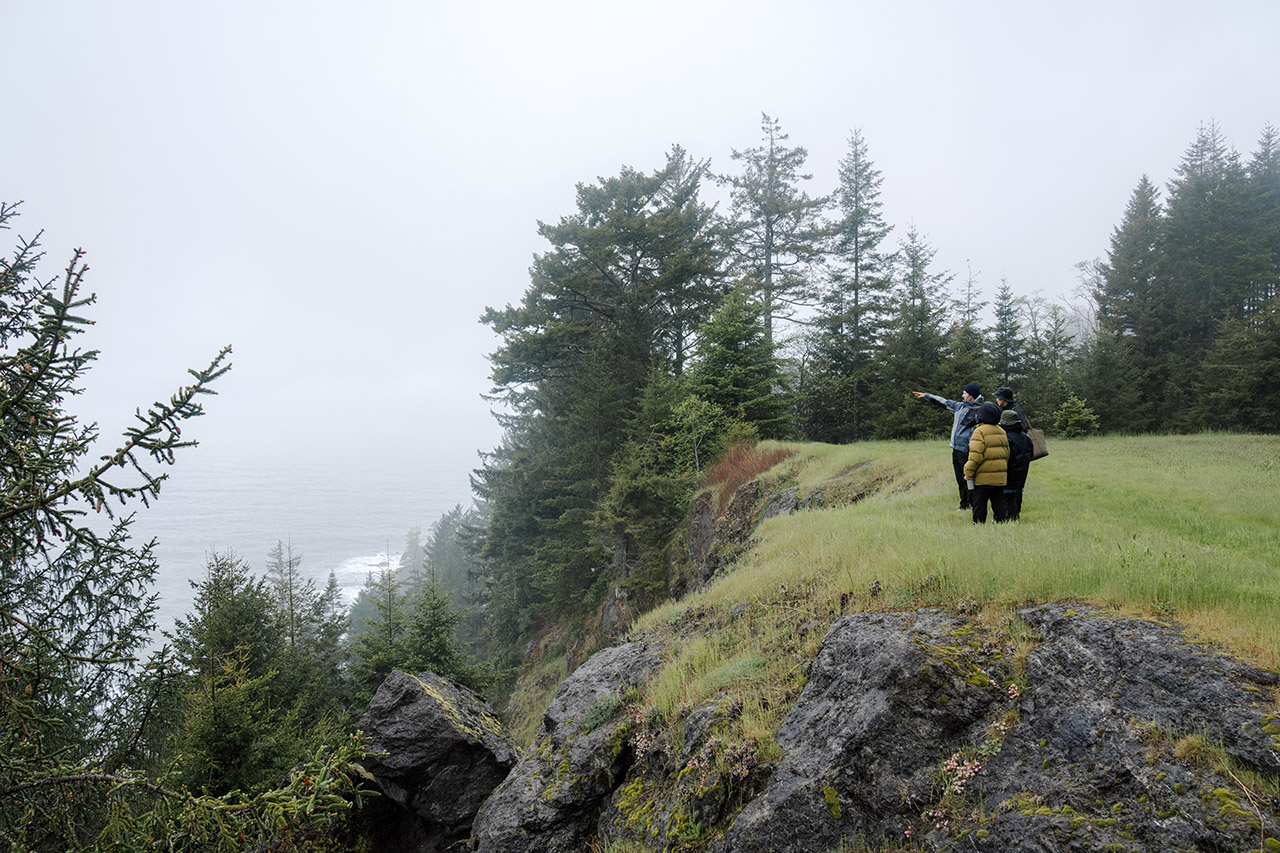 People Hiking Samuel Boardman State Park Brookings Oregon by Snow Peak USA