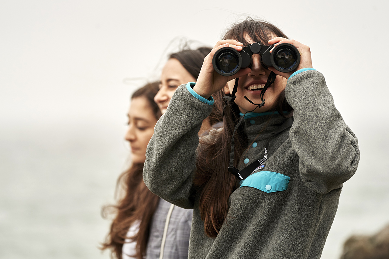 Whale Watching Binoculars Charleston Oregon by JustinMyers