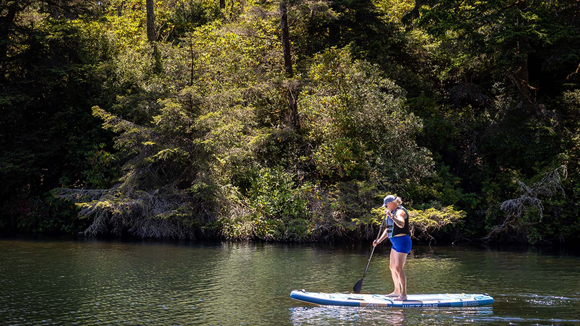 Stand Up Paddleboarding Lake Marie Winchester Bay by DannyKentAlacali 1