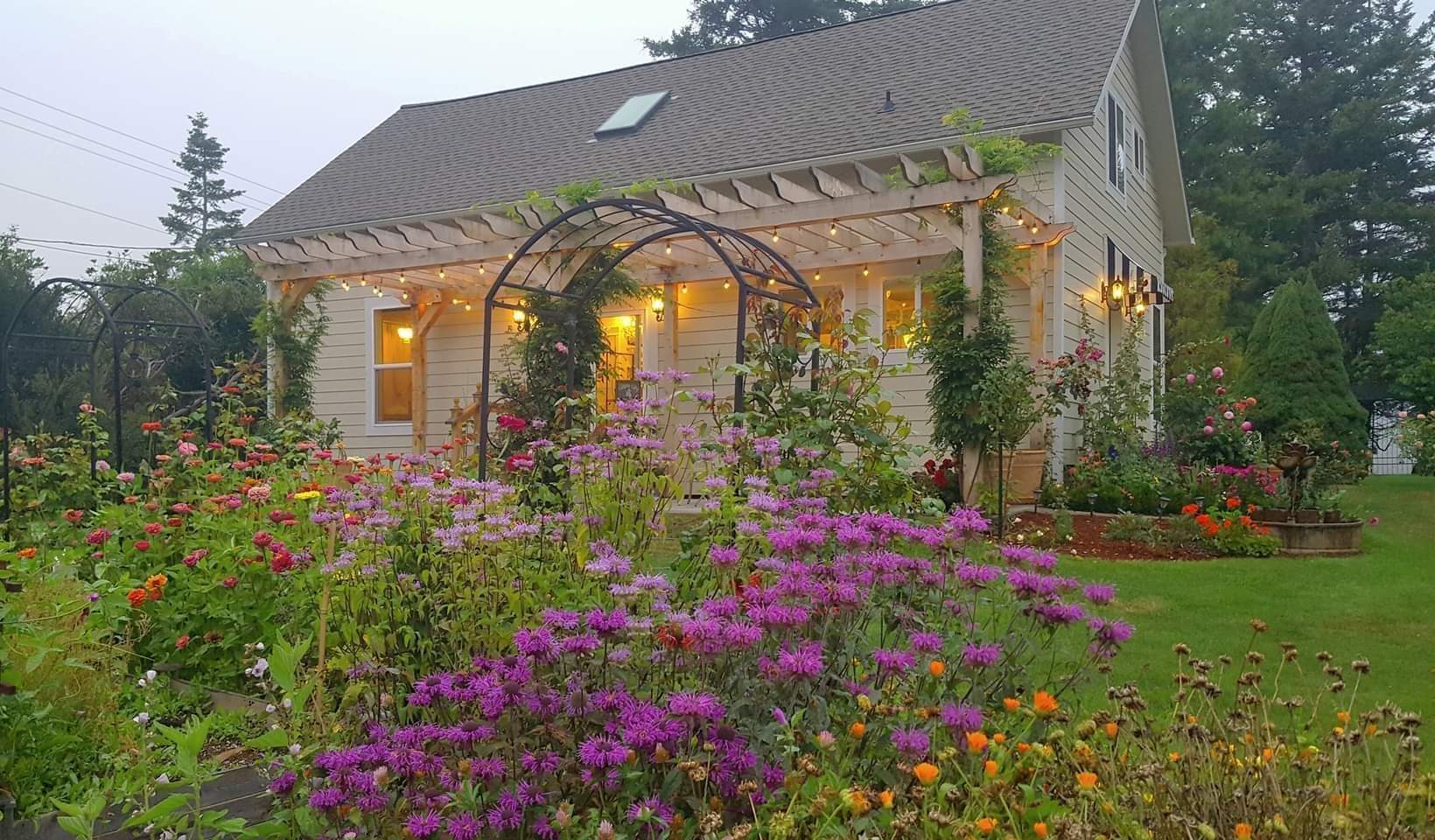 Grounds Endicott Gardens Gold Beach Oregon by KimCherie