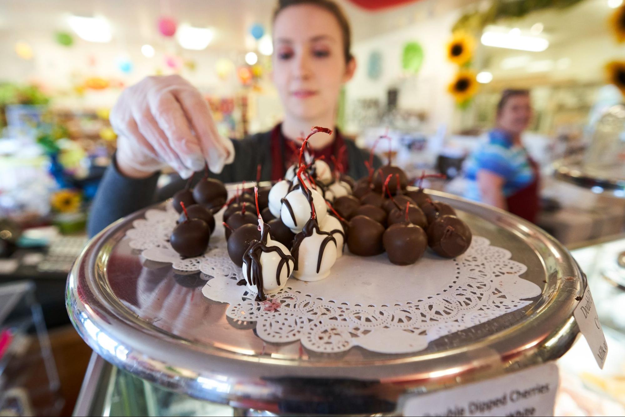 chocolate cherries cranberry sweets Erik Urdahl